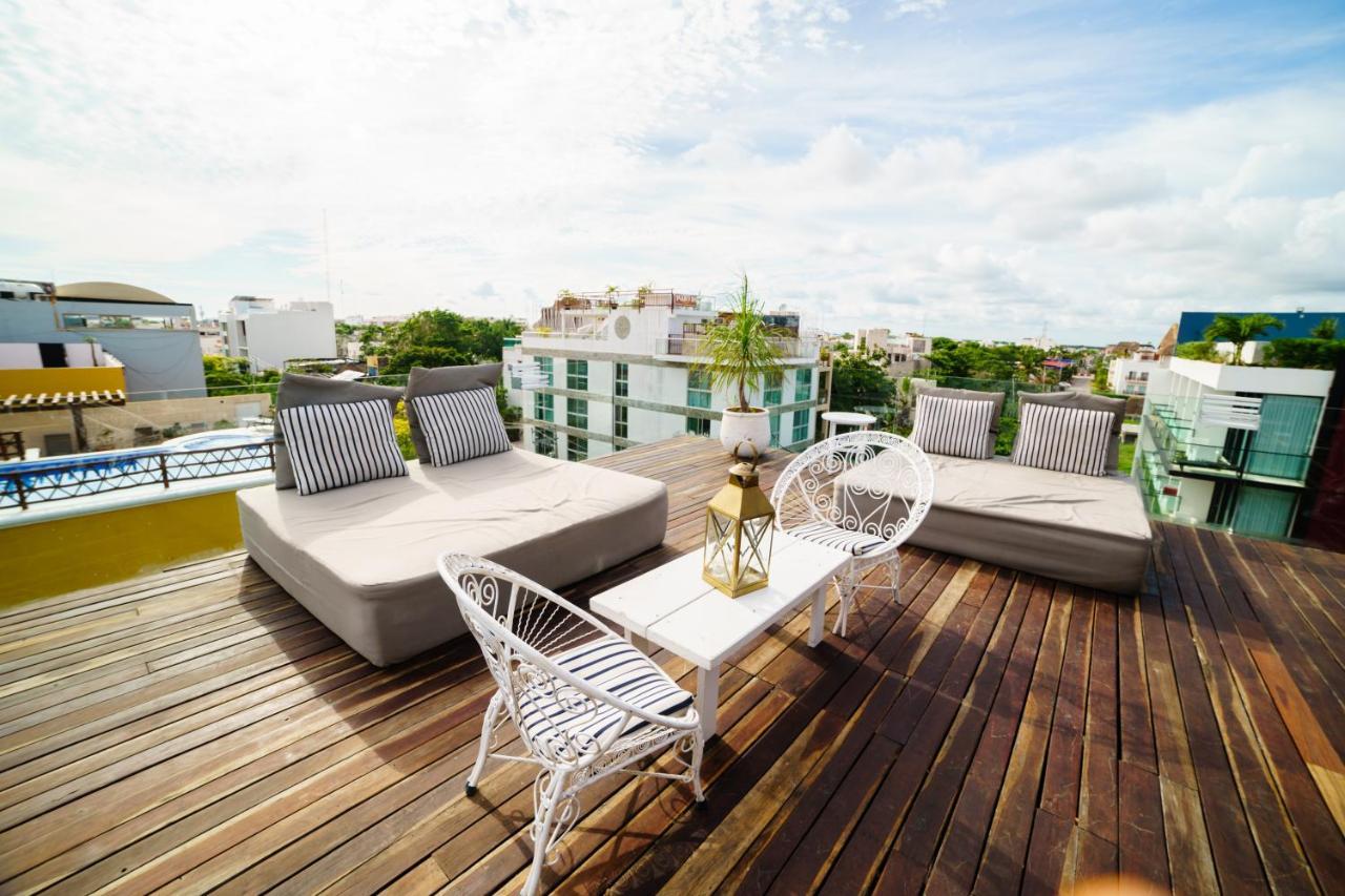 Be Playa Hotel Boutique & Rooftop Bar بلايا ديل كارمن المظهر الخارجي الصورة